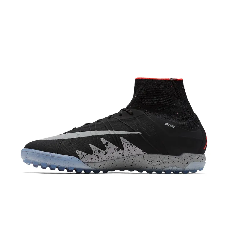 Nike Hypervenomx Proximo NJR TF Neymar x Jordan Black/Metallic Silver-Light Crimson-White (820134-006)