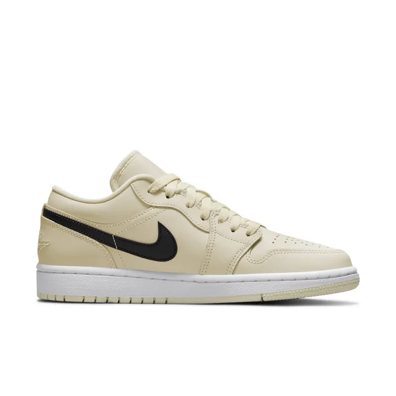 Air Jordan 1 Low Coconut Milk – “Coconut Milk / Black / White” (DC0774-121)