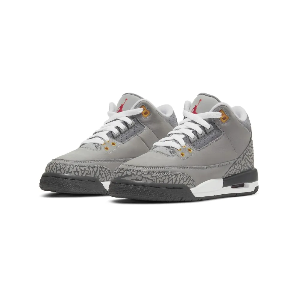 Air Jordan 3 Retro Cool Grey (GS) (398614-012)
