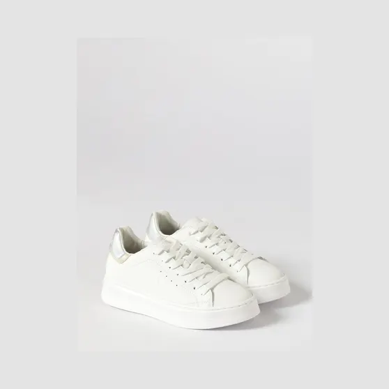 Sun68 Leather Sneakers White (Z364380144)