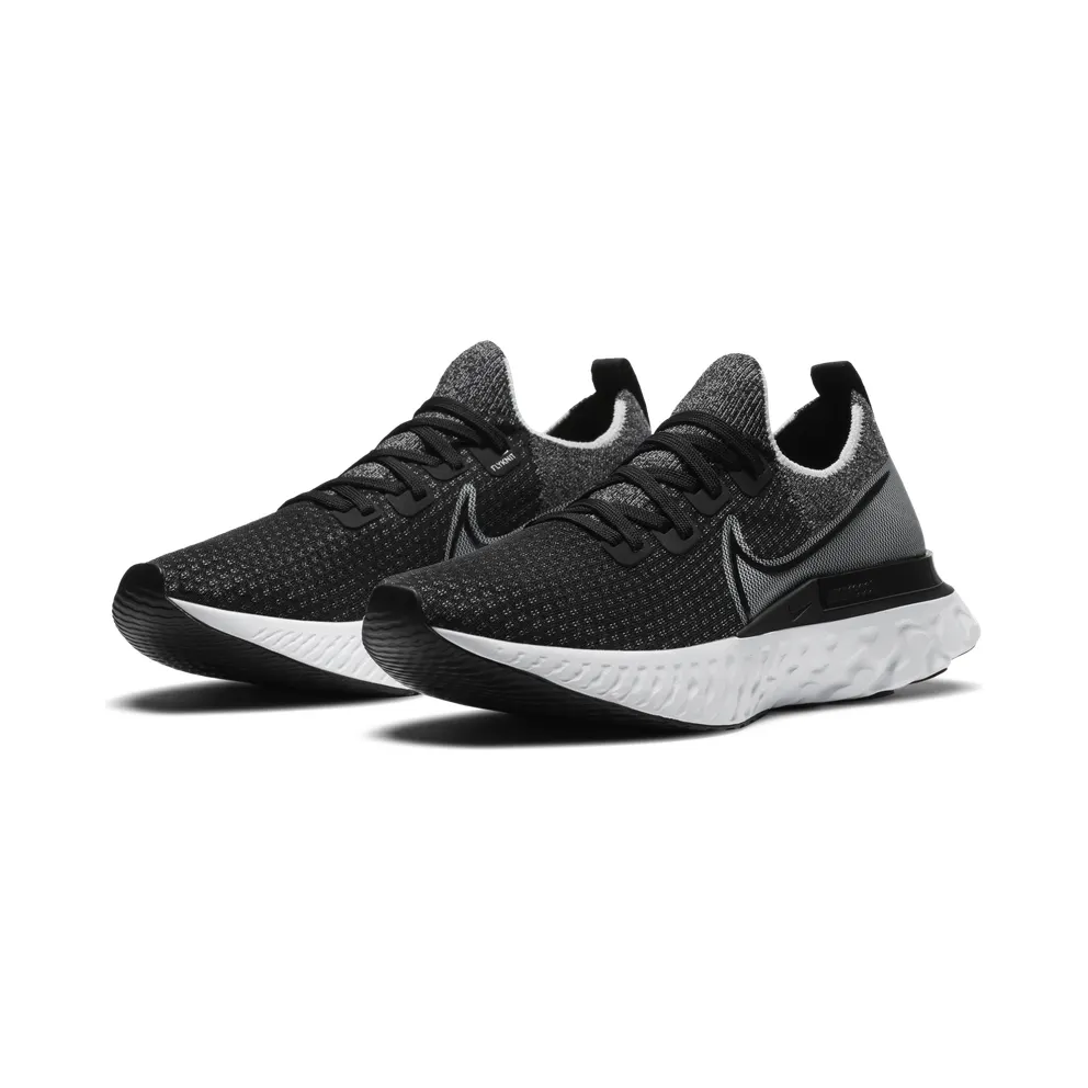 Nike React Infinity Run Flyknit Black White Black/White/White (CD4371-012)