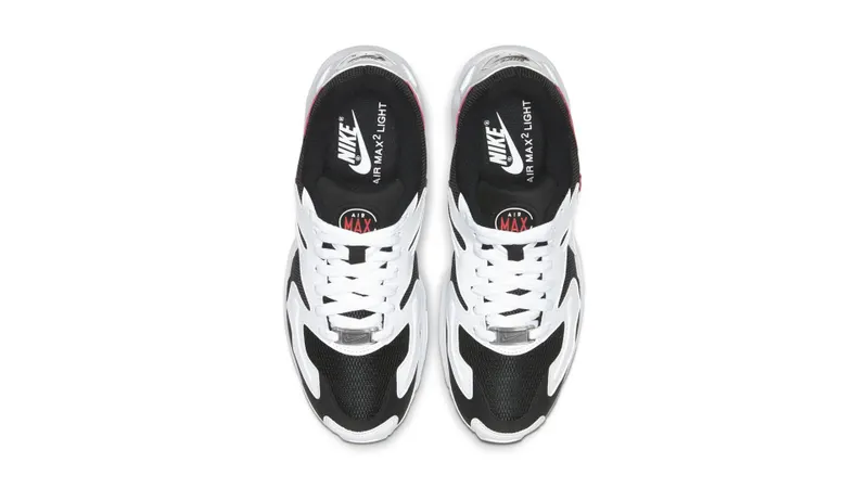 Nike Air Max 2 Light White Red Orbit (W) White/Black/Wolf Grey (CJ7980-101)