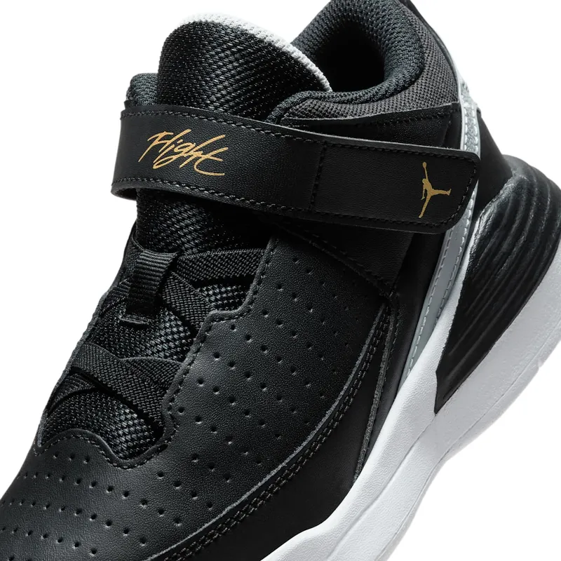 Jordan Max Aura 5 Black White Wolf Grey Metallic Gold (DZ4354-017)