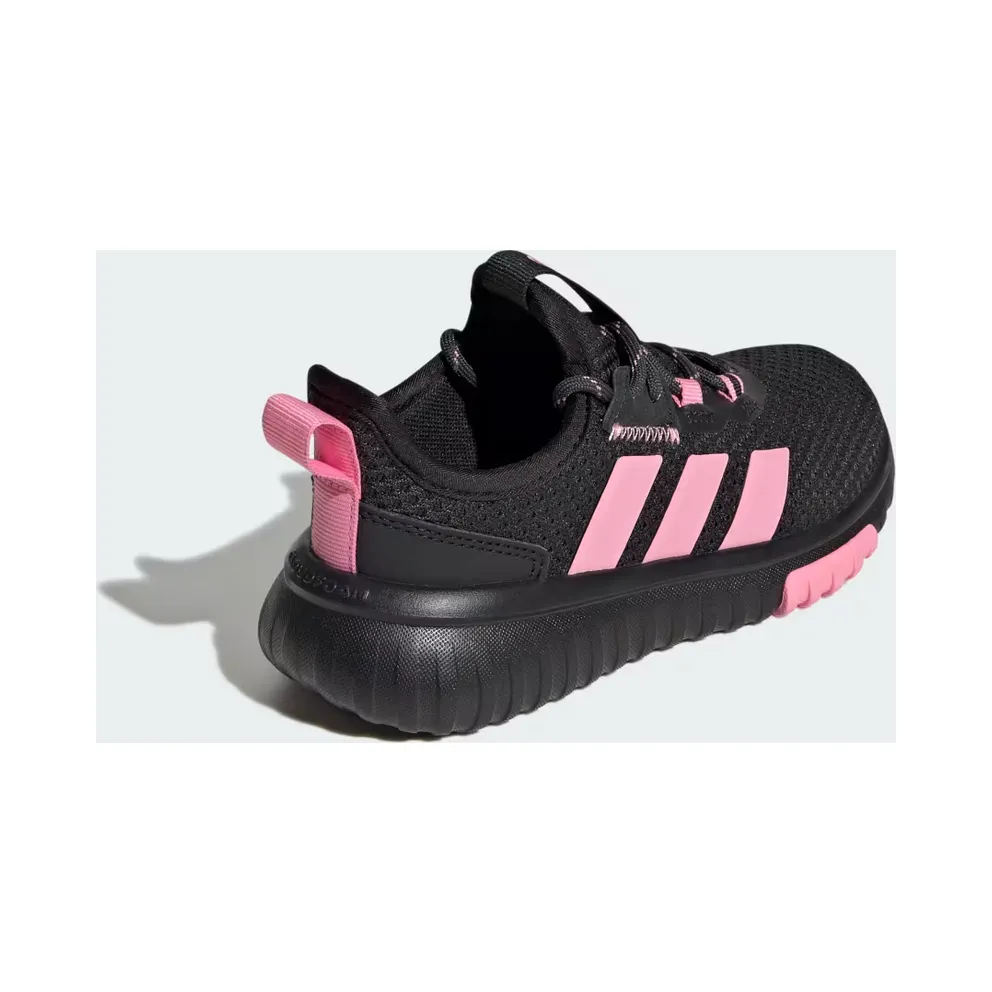 adidas Kaptir 4.0 Shoes Kids “Core Black / Bliss Pink / Carbon” (KJ8111)