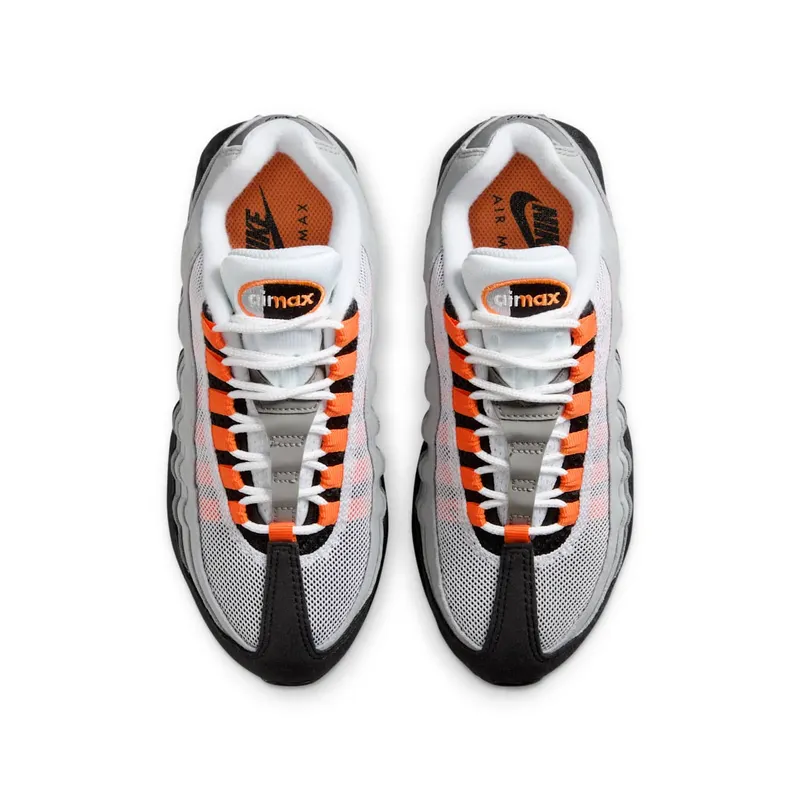 Nike Air Max 95 Big Bubble Black Cool Grey White Bright Mandarin (HF7054-006)