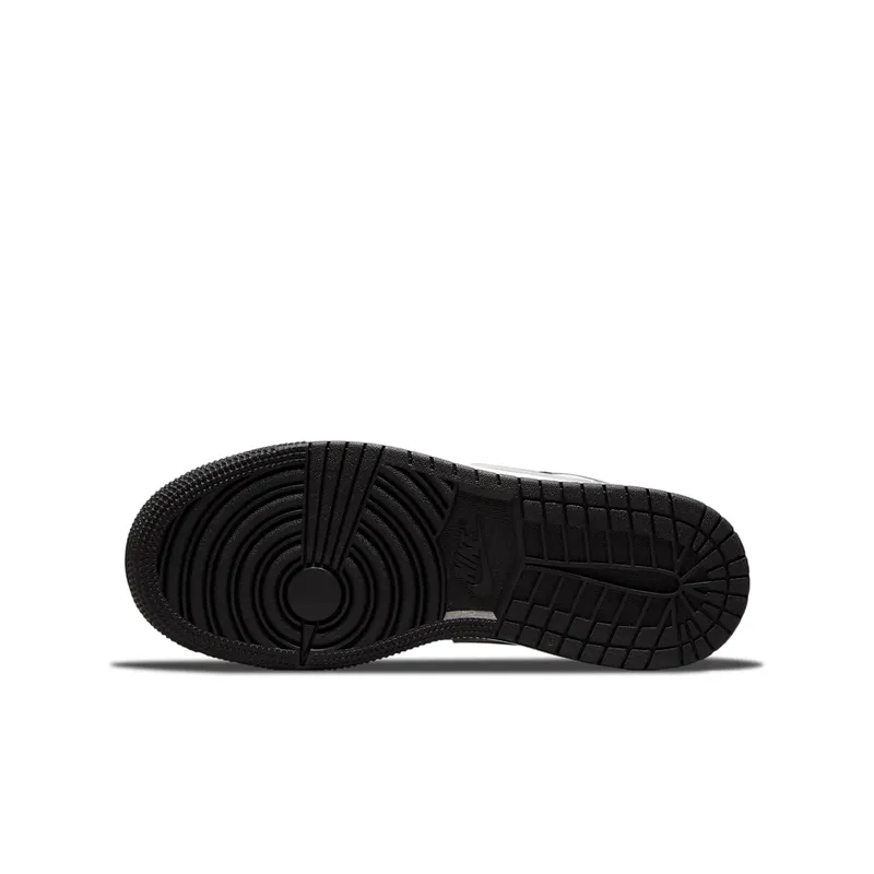 Jordan 1 Low Black White Grey (GS) (553560-040)