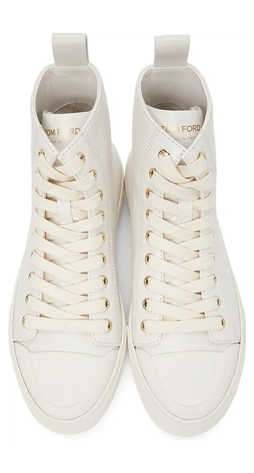 TOM FORD White City High Sneakers (W2879T-LCL057) (5)