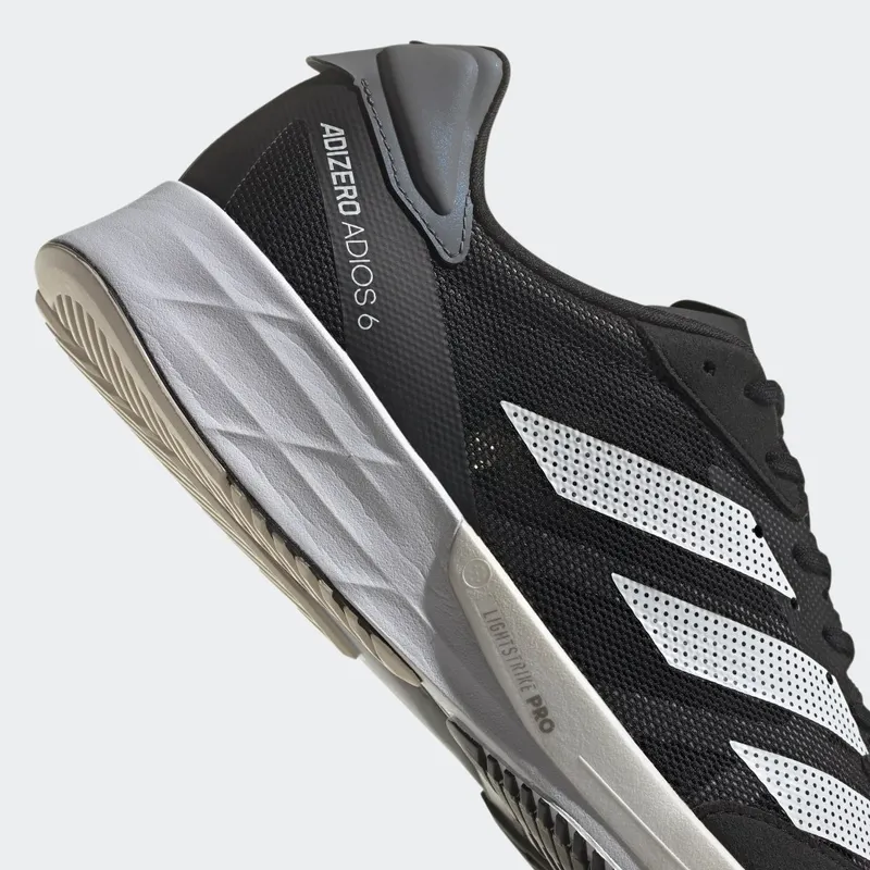 adidas Adizero Adios 6 Core Black / Cloud White / Grey Five (H67509)