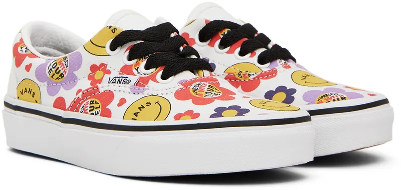 Vans Kids White Era Little Kids (VN000YMAW00)