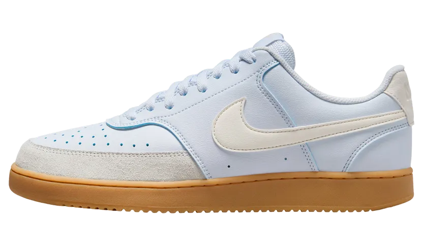 Nike Court Vision Low “Football Grey Gum Light Brown Pale Ivory” (IB2998-002)