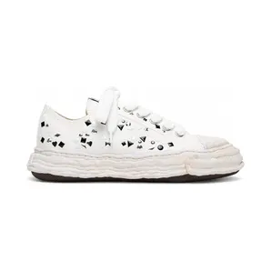Maison Mihara Yasuhiro Peterson 23 OG Sole Embellished Canvas Low White (A16FW724-WHITE)