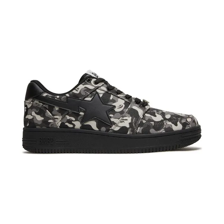 A Bathing Ape Bape Sta Comme Des Garcons Black Camo (191-BLK)