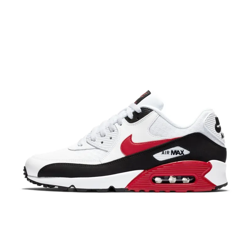 Nike  Air Max 90 White University Red Black White/University Red-Black (BV2522-100)