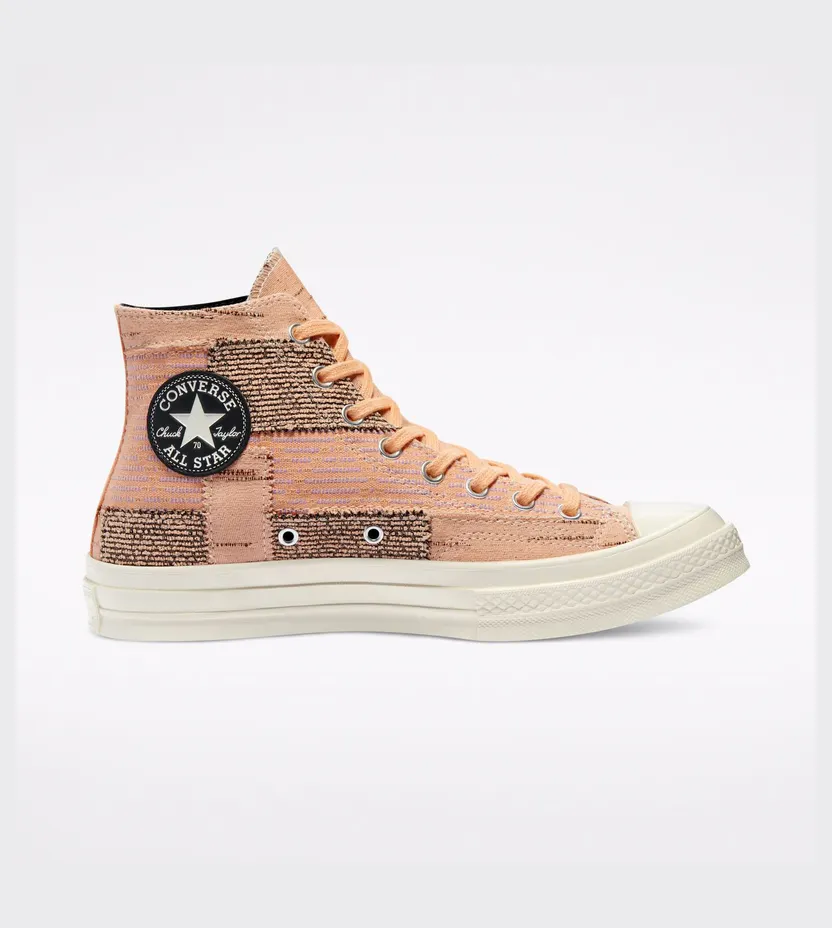 Converse Patchwork Chuck 70 High Top Peach/sheer Lilac/egret (170058C)