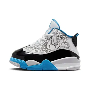 Jordan Dub Zero White Black Neutral Grey University Blue (DV1358-114)