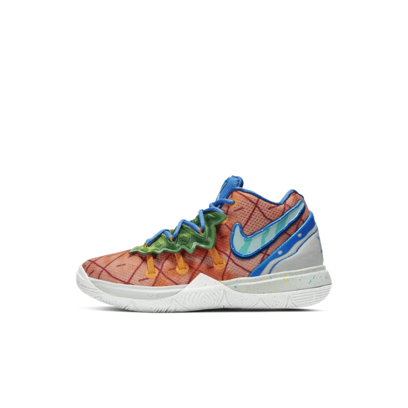 Nike Kyrie 5 Spongebob Pineapple House (PS) Orange Peel/Teal Tint (CN4501-800)