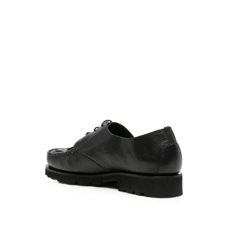 Hereu Woven-panel Lug-sole Derby “Black” (COLSPVTMF26 COLOM SPOR BLACK)