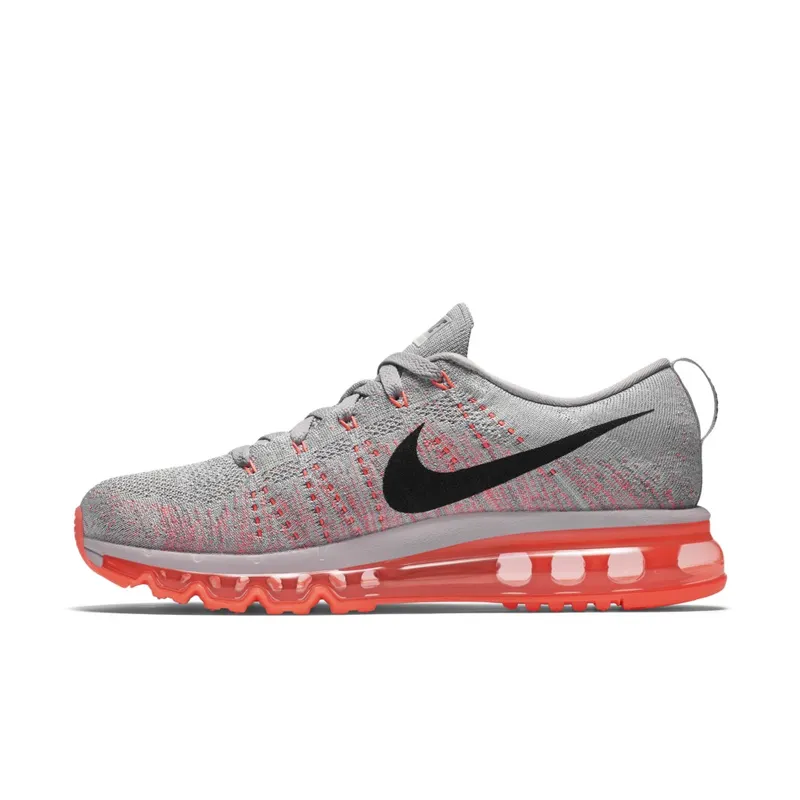 Nike WMNS Flyknit Air Max Ash Hyper Orange (2016) (620659-508)