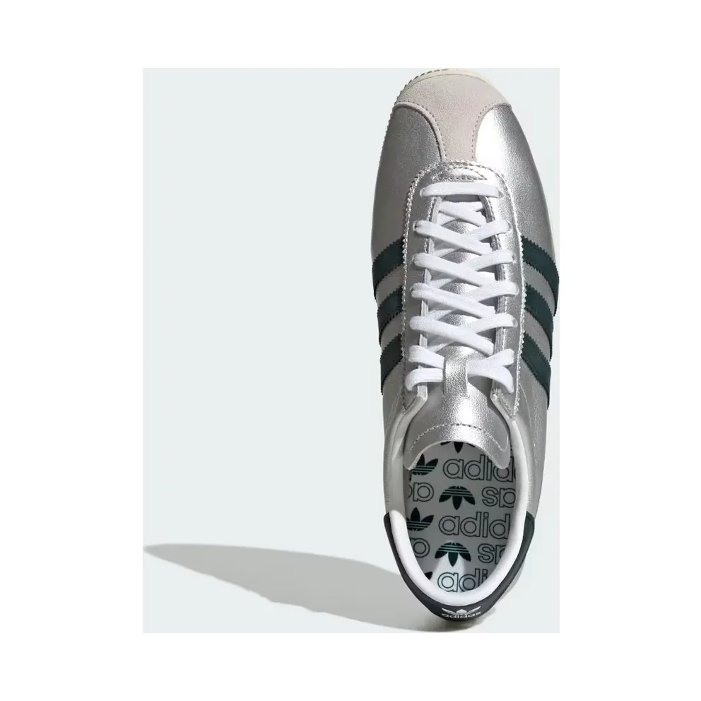 adidas Paris “Silver Metallic / Aurora Ivy / Cream White” (IH9223)