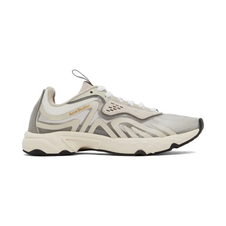 Acne Studios Grey Lace-Up Sneakers (AD0354-)