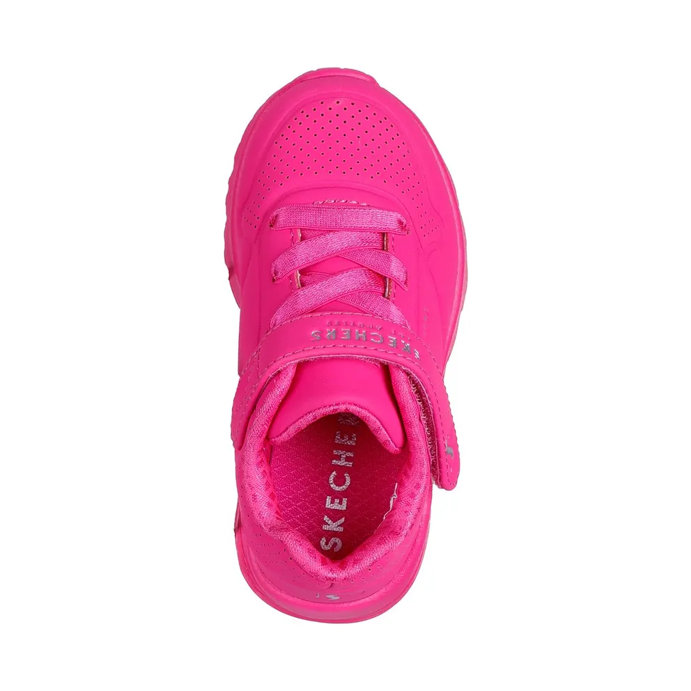 Skechers Uno Lite Sneaker Heet Pink