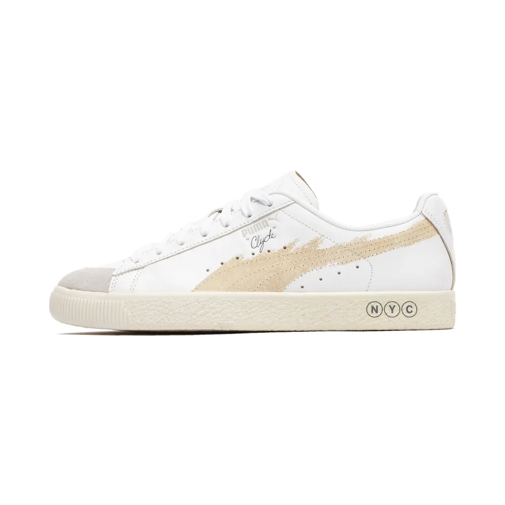 Puma Extra Butter X Clyde “White” (392450-01)
