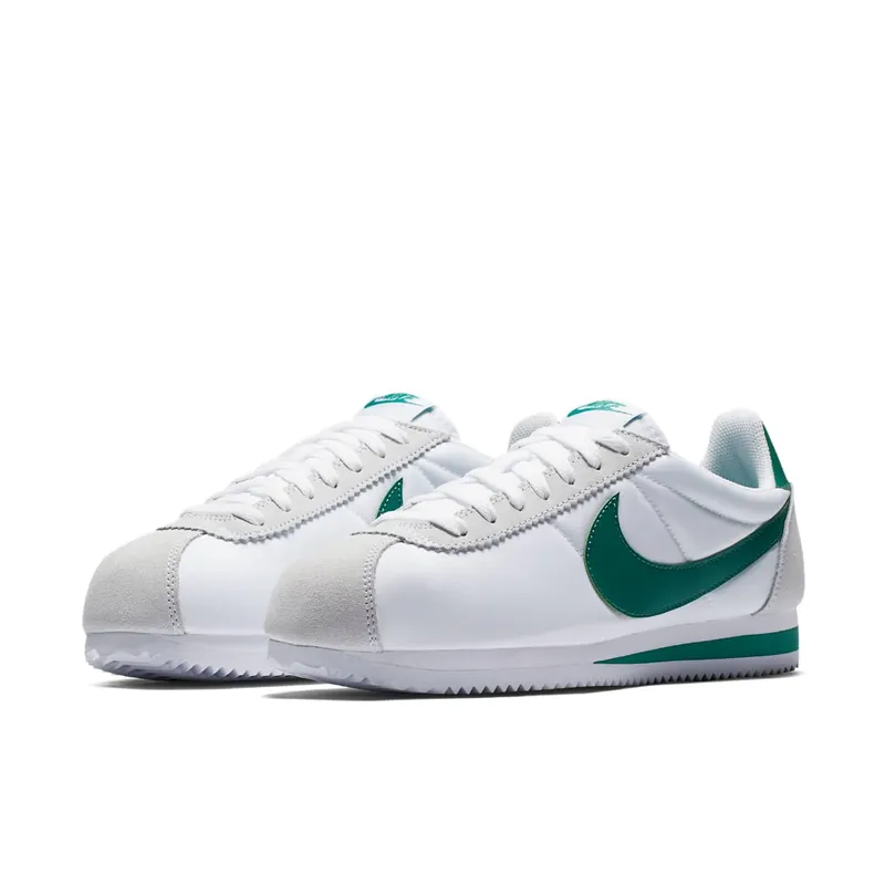 Nike Classic Cortez Nylon Green Noise White/Green Noise (807472-103)