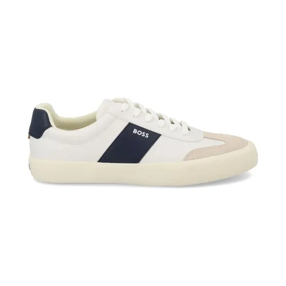 BOSS Aiden Tenn leren sneakers – Beige (505578521026303E18)