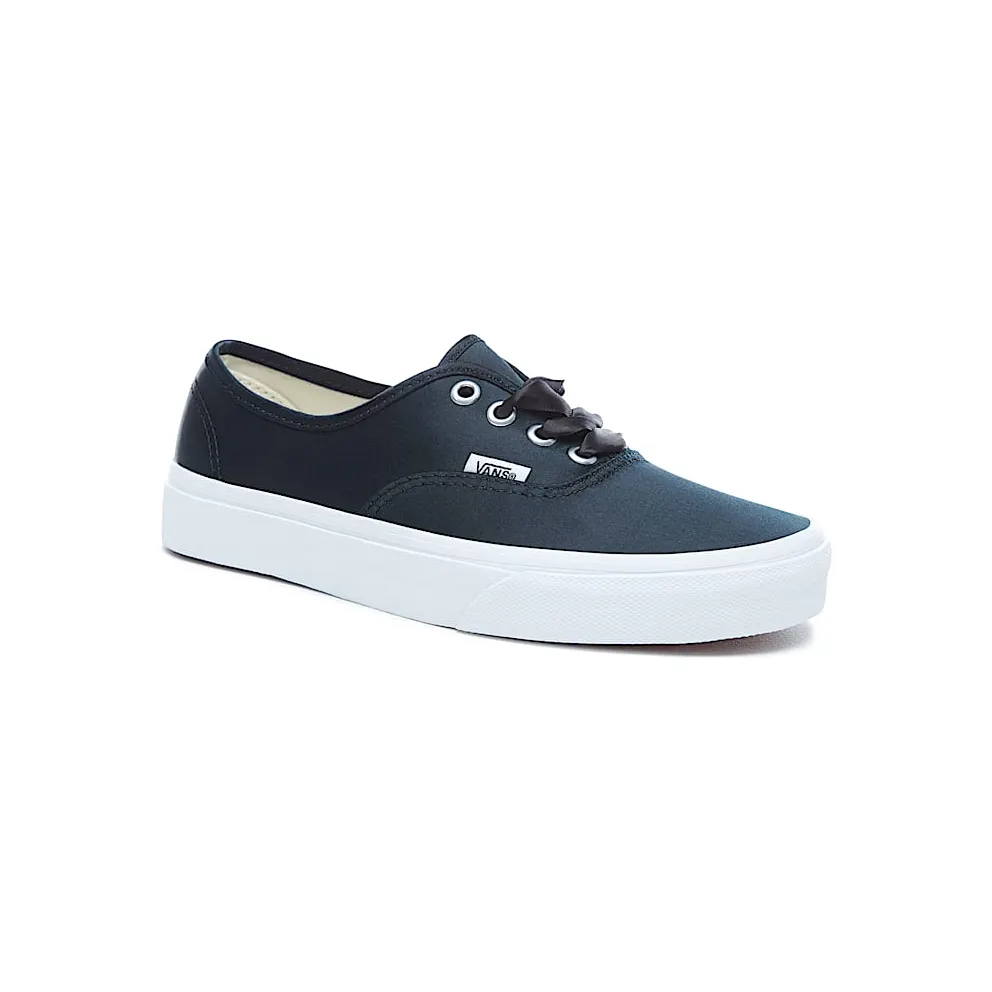 Vans Authentic Satin Lux Black Black/White (VN0A38EMQ9I)