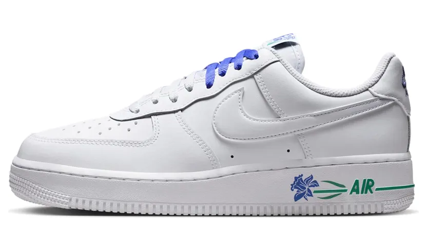 Nike Air Force 1 Low – “White / Persian Violet / Stadium Green / White” (IF0498-101)