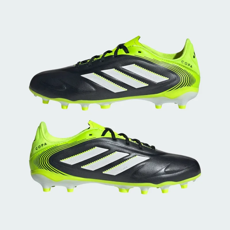 adidas Copa Pure 3 League FG/MG Core Black Cloud White Lucid Lemon (JR2883)