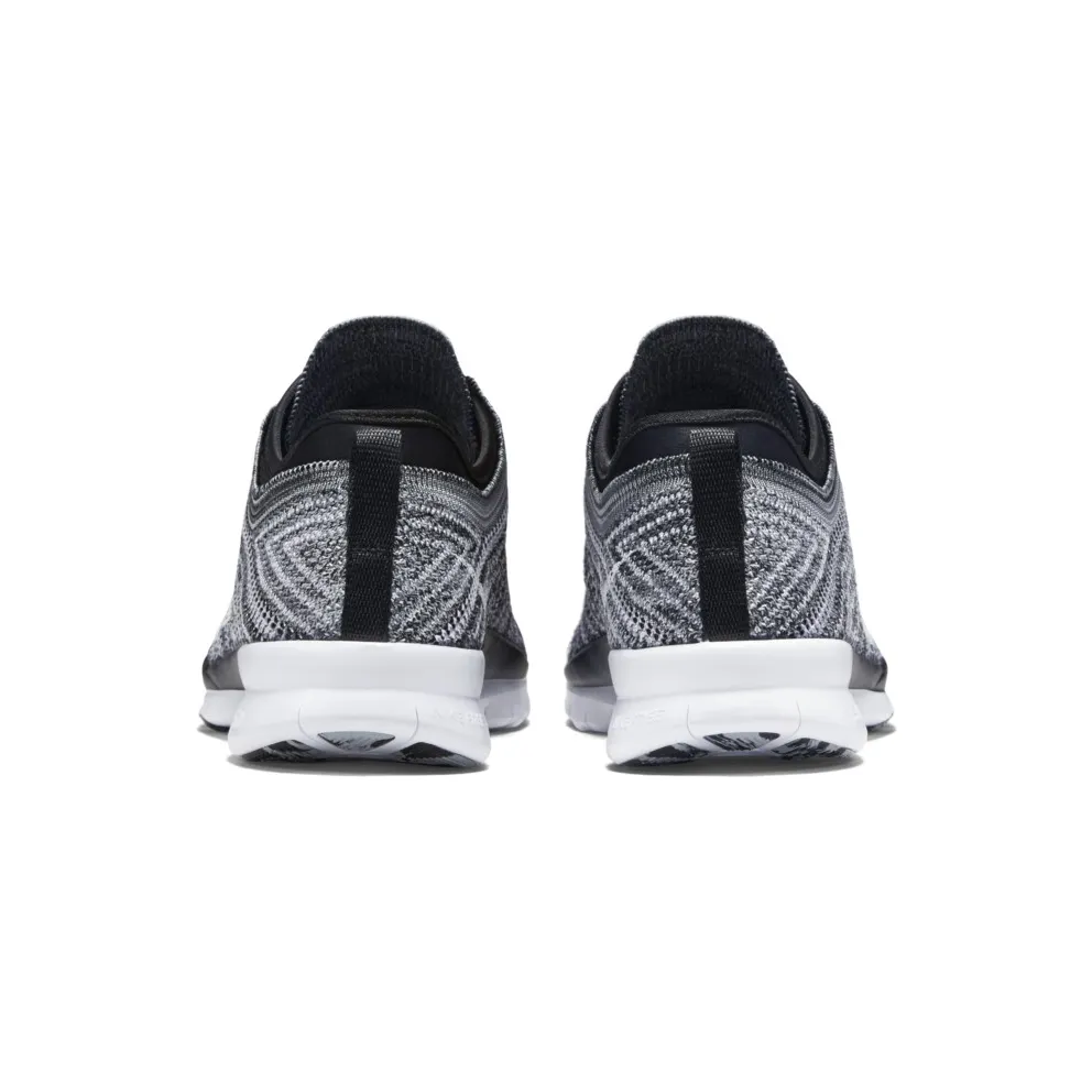 Nike Free Tr Flyknit Oreo (W) Black/White-Wolf Grey (718785-001)