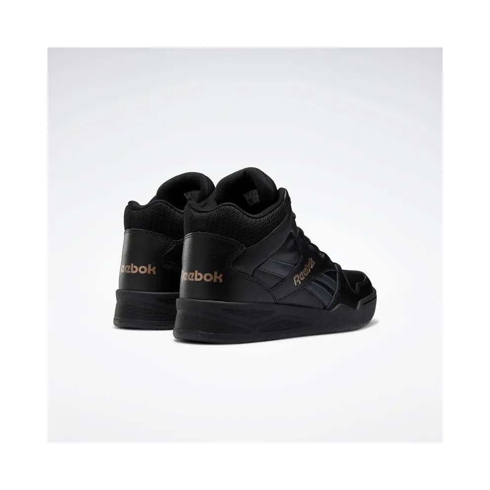 Reebok Royal BB4500 Hi 2 Shoes Black / True Grey 8 / Golden Bronze