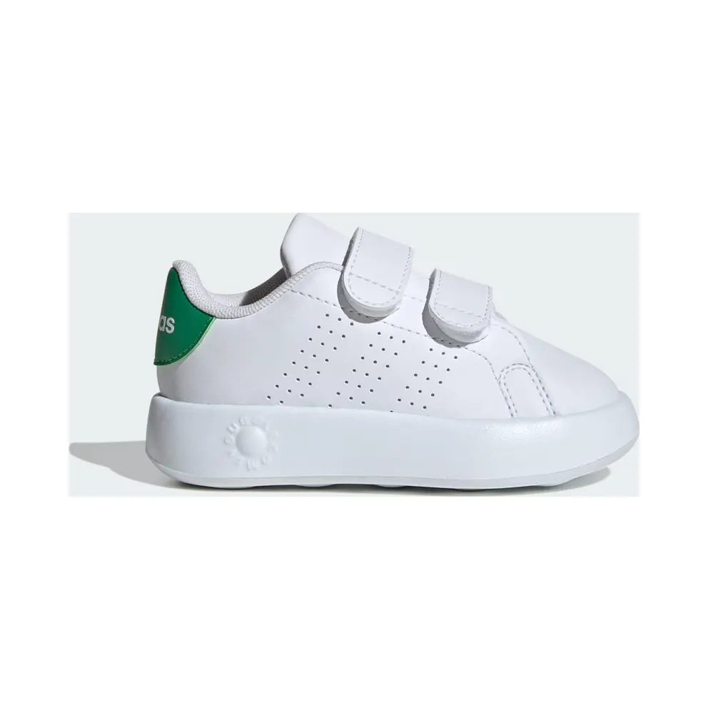 adidas Advantage Kids Cloud White / Cloud White / Green (ID5286)