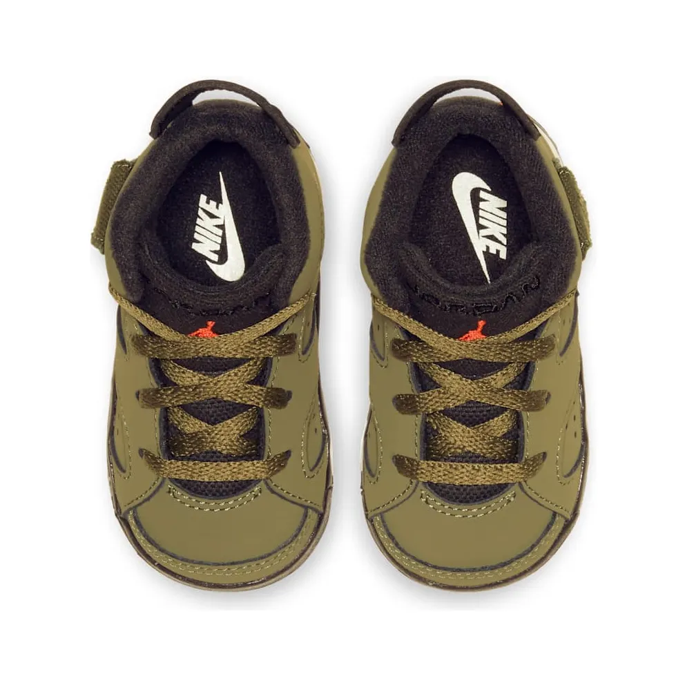 Air Jordan x Travis Scott Cactus Jack Nike AJ VI 6 ‘Medium Olive’ (TD) (2019) (CQ3567-200)
