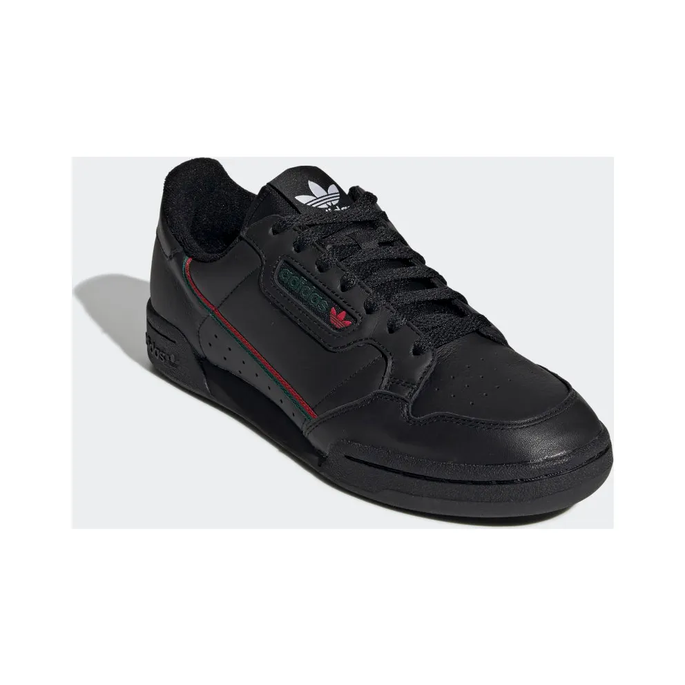 adidas Continental 80 Black Scarlet Green Core Black/Scarlet/Collegiate Green (EE5343)