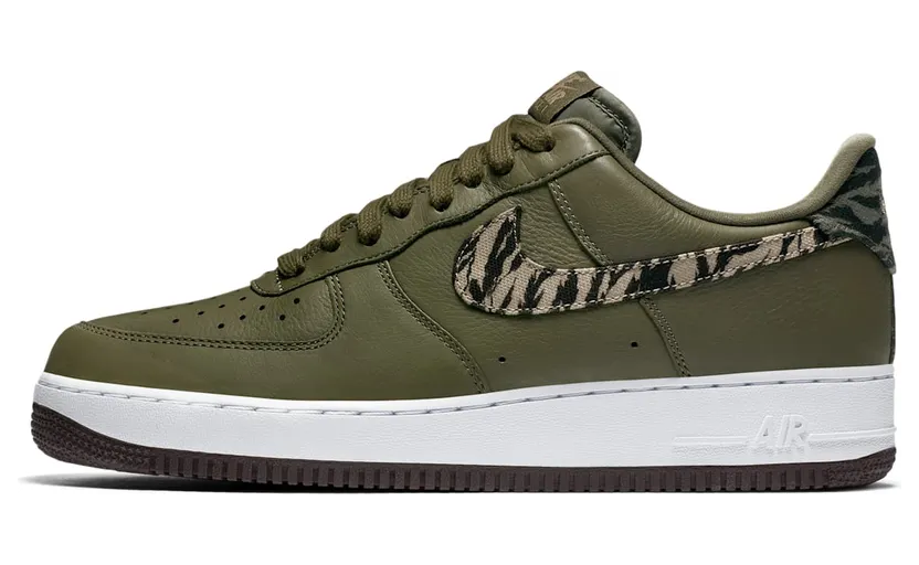 Nike Air Force 1 Aop Prm Medium Olive Khaki