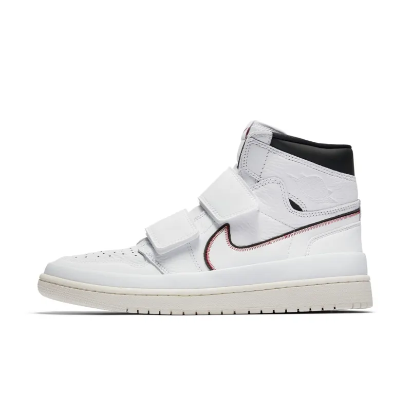 Jordan 1 Retro High Double Strap White Black Sail White/Black-Sail-White (AQ7924-101)