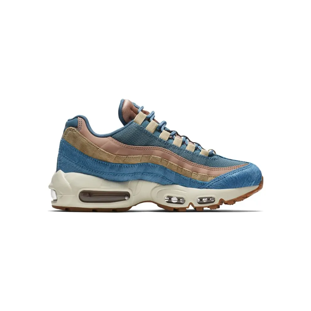 Nike Air Max 95 Embossed Fur Pony (W) Smokey Blue/Smokey Blue-Mushroom (AA1103-002)