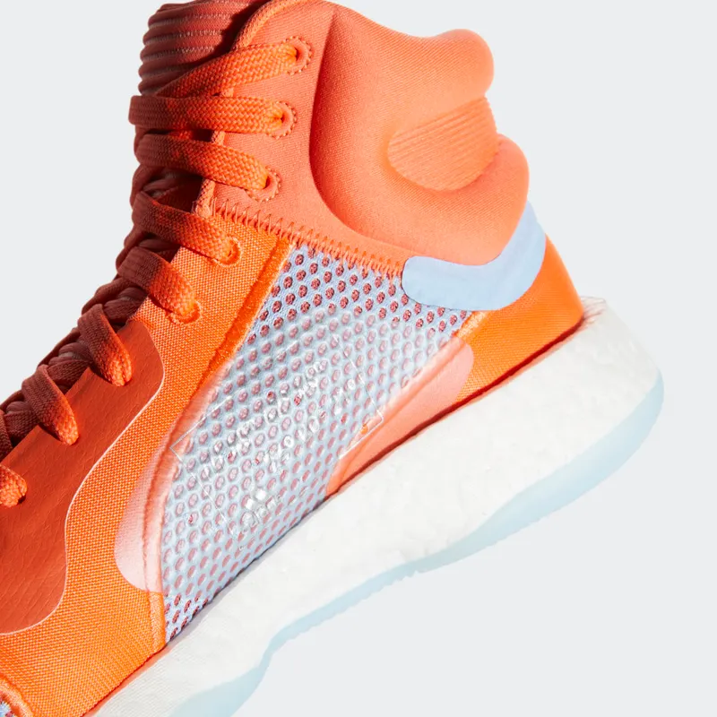Adidas Marquee Boost ‘Hi-Res Coral Blue’ Hi-Res Coral/Cloud White/Glow Blue (F97276)