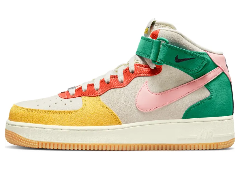 Nike Air Force 1 Mid Coconut Milk Multi (DR0158-100)