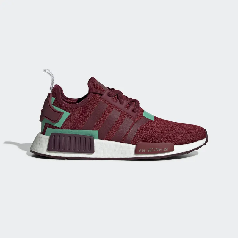 adidas NMD R1 Collegiate Burgundy Hi Res Green (W) Collegiate Burgundy/Collegiate Burgundy/Hi-Res Green (BD8007)