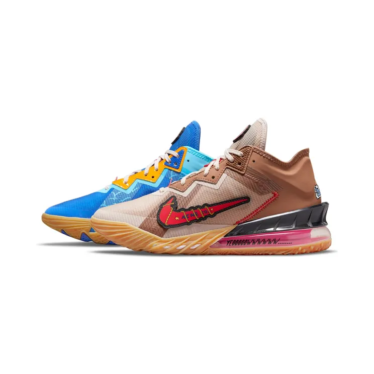 Nike LeBron 18 Low “Space Jam Xbox Controller Set” (DO7172-900)