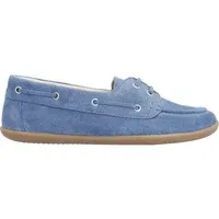 GROUNDIES Bay suède mocassins with veters – Blue (GND12031207)