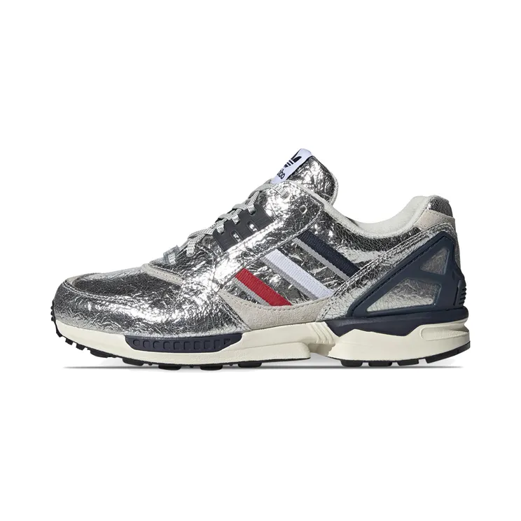 adidas ZX 9000 Concepts (Boston Marathon®) Silver Metallic / Scarlet / Collegiate Navy (FX9966)