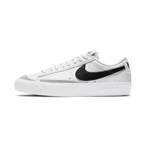 Nike Blazer Low 77 Vintage White Black (GS) “White / Total Orange / Black” (DA4074-101)