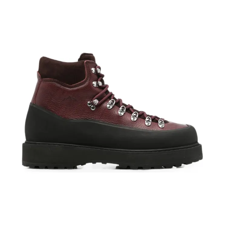 Diemme Lace-up Panelled “Red/Black” (DI26FWRVM ROCCIA BURGU)