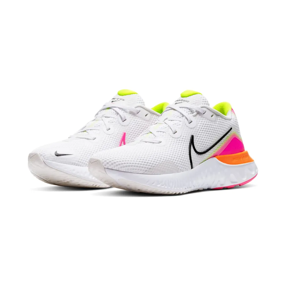 Nike Renew Run Platinum Tint White (W) Platinum Tint/White-Pink Blast-Black (CK6360-005)