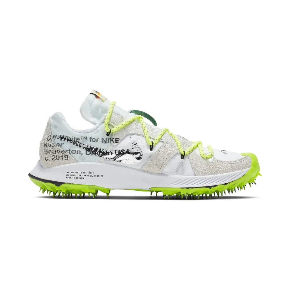 Nike Zoom Terra Kiger 5 Off-White White (W) White/Metallic Silver-Sail-Safety Orange (CD8179-100)