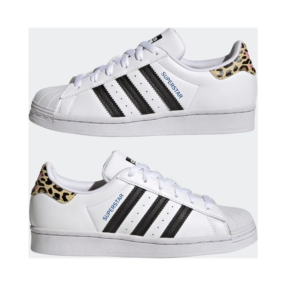 Adidas Superstar Cloud White / Core Black / Blue (GW4062)